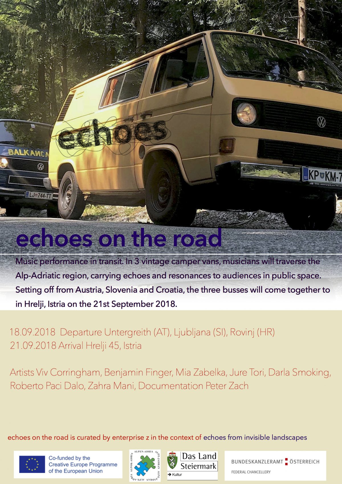 Echoes on the Road 18th – 21st September 2018